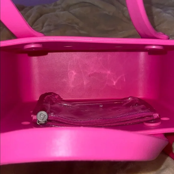 BOGG BAG Pink Tote with Nautical Charm - Picture 4 of 5